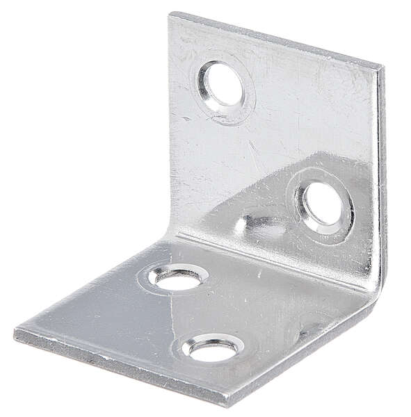 Image du produit Equerre d'assemblage - Multi trous - Inox - 30 x 30 x 30 x 2 mm