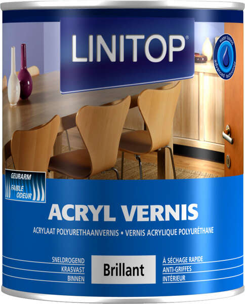 Image du produit Linitop&reg; Acryl Vernis - Brillant (0,75 L)