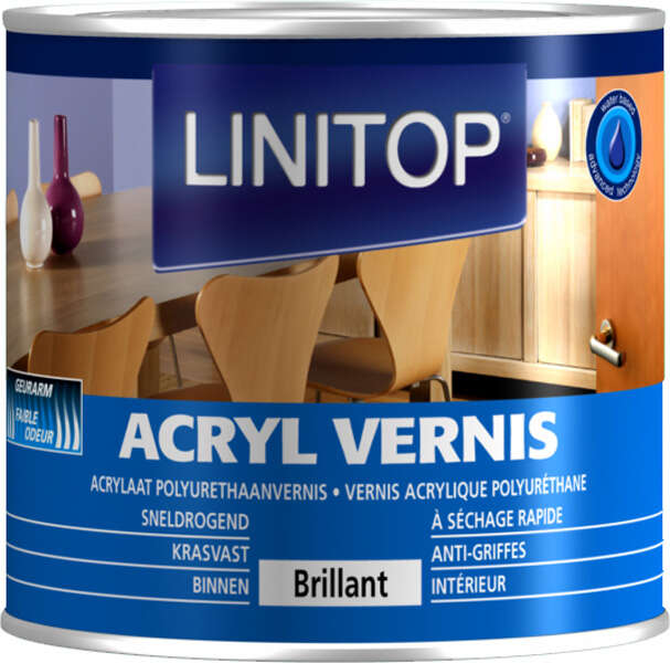 Image du produit Linitop&reg; Acryl Vernis - Brillant (0,25 L)