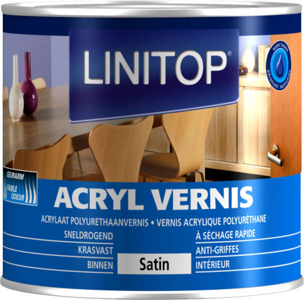 Image du produit Linitop&reg; Acryl Vernis - Satin (0,25 L)