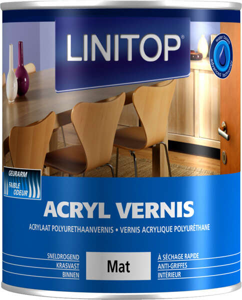 Image du produit Linitop&reg; Acryl Vernis - Mat (0,75 L)