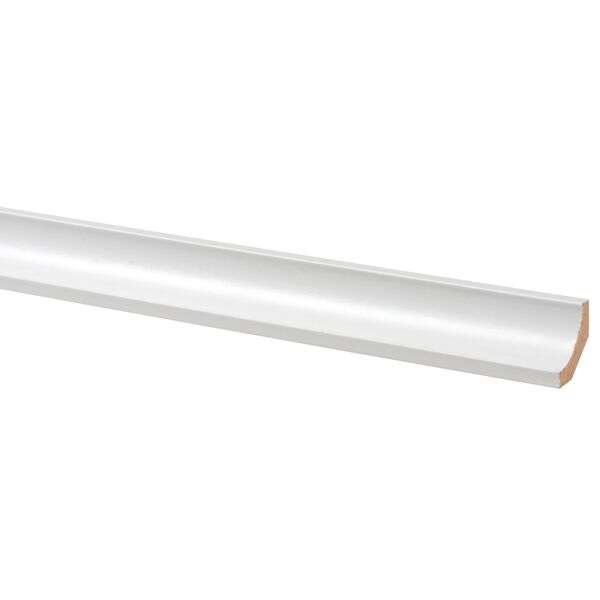 Image du produit Corniche - MDF Blanc Rev&ecirc;tu - 22 x 22 x 2600 mm