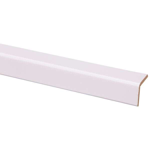 Image du produit Angle - MDF Blanc Rev&ecirc;tu - 27 x 27 x 2600 mm