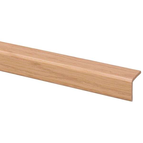 Image du produit Angle - MDF Ch&ecirc;ne Clair Rev&ecirc;tu- 27 x 27 x 2600 mm