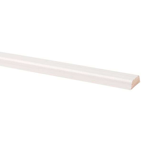 Image du produit Cimaise - Pin Pr&eacute;peint Blanc - 12 x 34 x 2700 mm