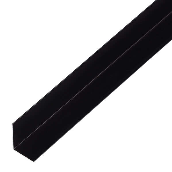 Image du produit Corni&egrave;re Alu Anodis&eacute; Noir 25 x 25 x 1 x 2000 mm