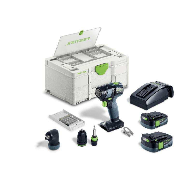 Image du produit FESTOOL - Perceuse-Visseuse compacte sans fil, TXS 12 2,5-Set