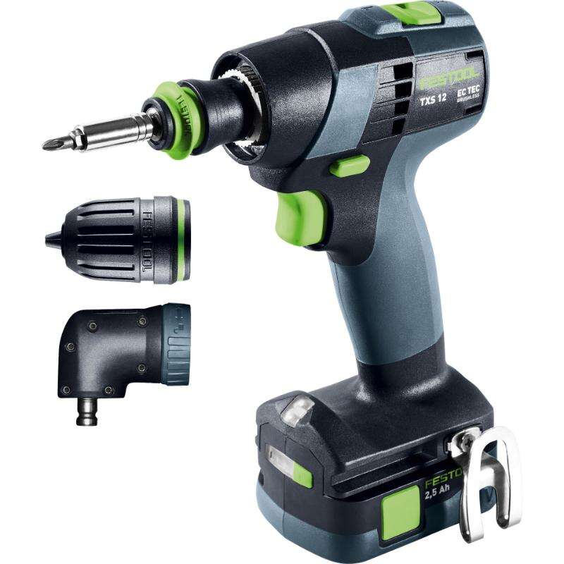 Image du produit FESTOOL - Perceuse-Visseuse compacte sans fil, TXS 12 2,5-Set
