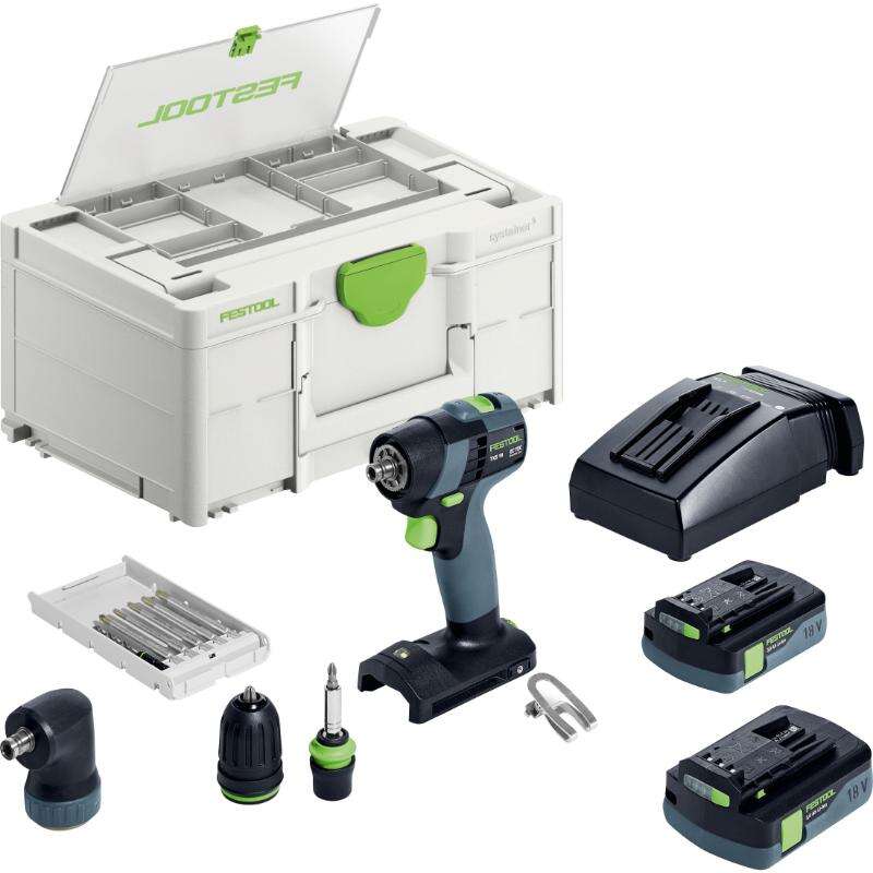 Image du produit FESTOOL - Perceuse-Visseuse compacte sans fil, TXS 18 C 3,0-Set