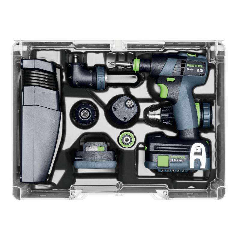 Image du produit FESTOOL - Perceuse-Visseuse compacte sans fil, TXS 18 C 3,0-Set