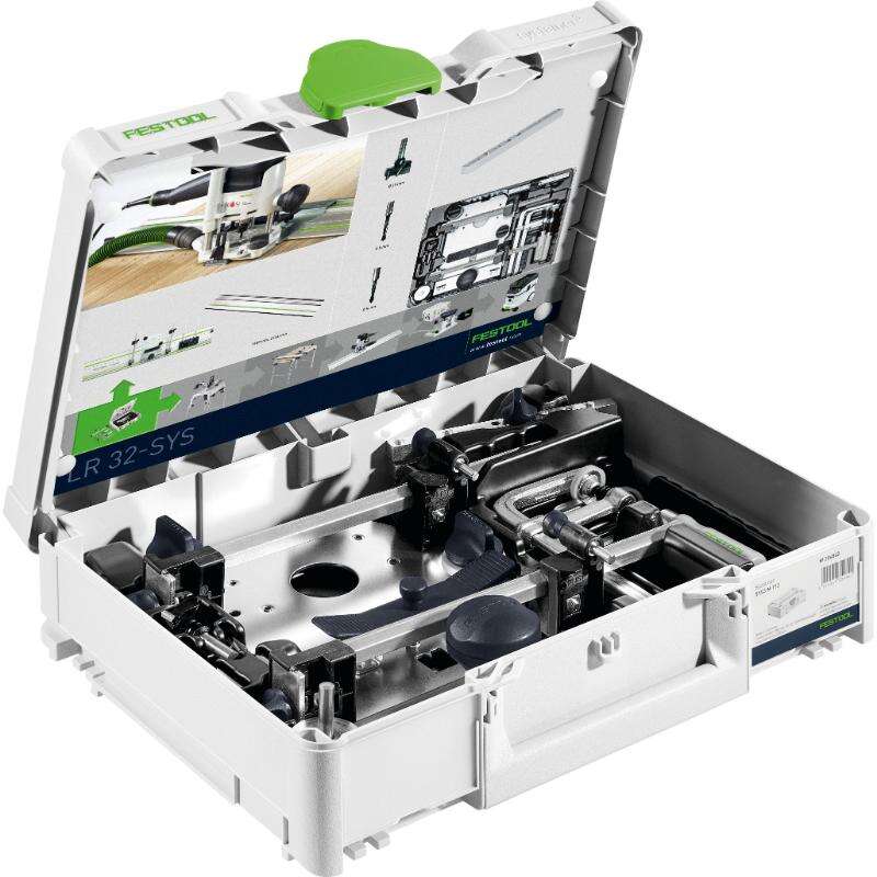 Image du produit FESTOOL - Kit pour le per&ccedil;age de pistes perfor&eacute;es&nbsp;LR 32-SYS