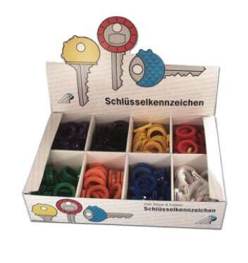 Image du produit Anneau Plastifi&eacute; - 4 dessins - &Oslash; ext&eacute;rieur 25 & 29 mm - Couleur