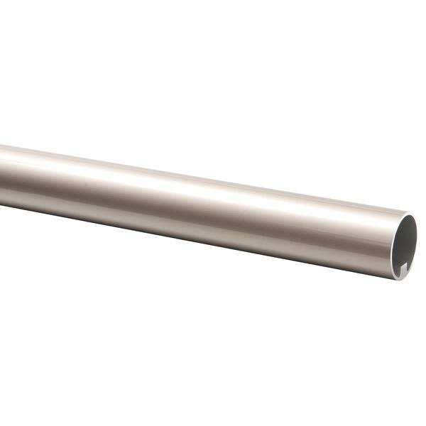 Image du produit Rampe d'Escalier - Rond &Oslash; 45 mm - Look Inox Bross&eacute; - 100cm & 270cm
