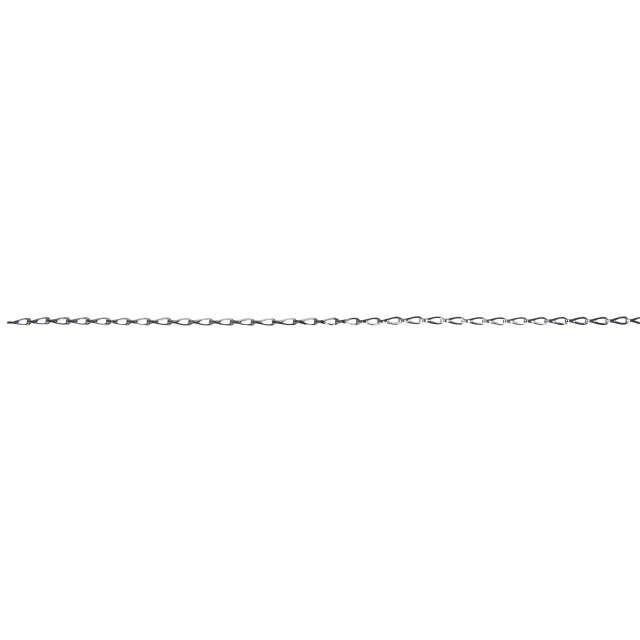 Image du produit Cha&icirc;ne Patent Laiton /Chrom&eacute; - 22 Kg - 13,5 x 3 x 0,4 mm (vendu au m&egrave;tre)