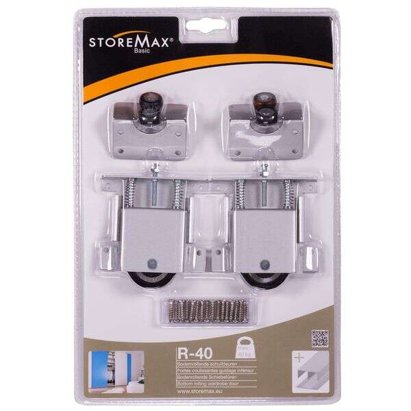 Image du produit Storemax - R40 - Roulettes p/porte coulissante