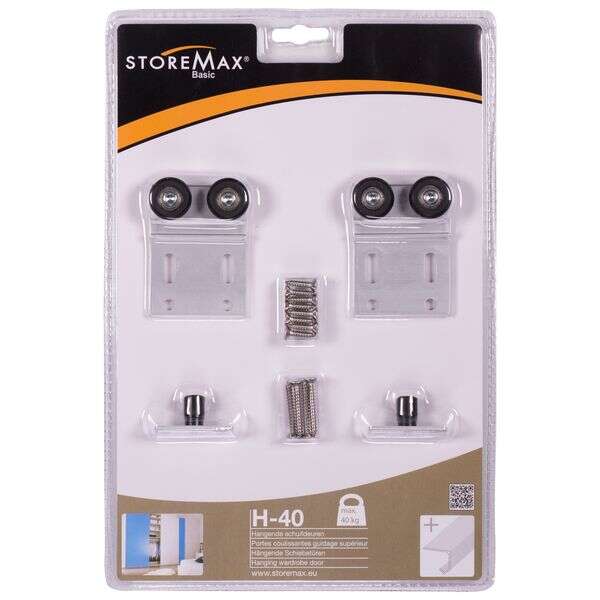 Image du produit Storemax - H40 - Roulettes p/porte coulissante