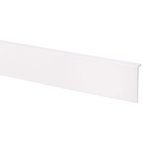 Image du produit Storemax - Cache-rail Alu Blanc - 240 cm