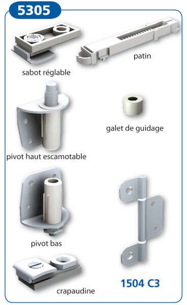 Image du produit Set Roulettes 5305