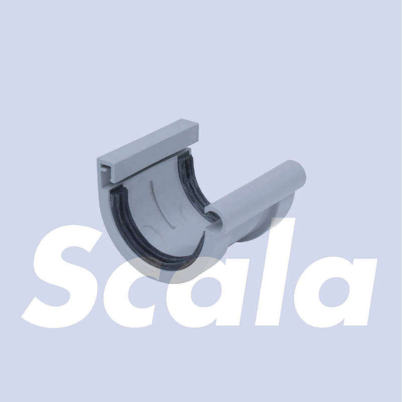 Image du produit Scala - Jonction pour Goutti&egrave;re G80 - Gris Clair