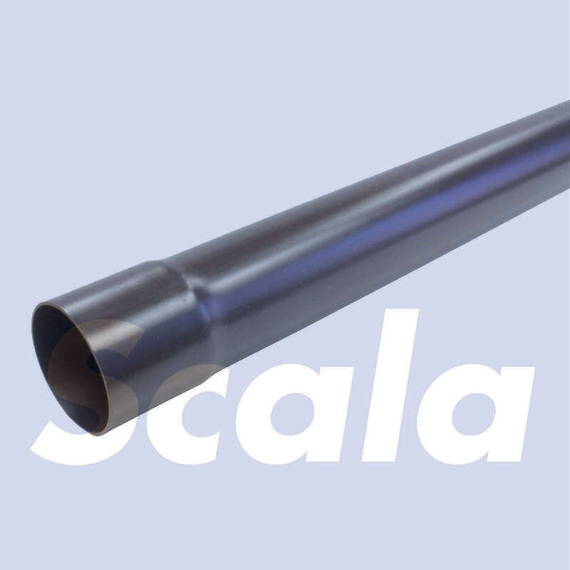 Image du produit Scala - Tuyau / Tube de Descente &Oslash; 50 mm en PVC, &eacute;p. 1,2 mm - Brun - 2,8 m