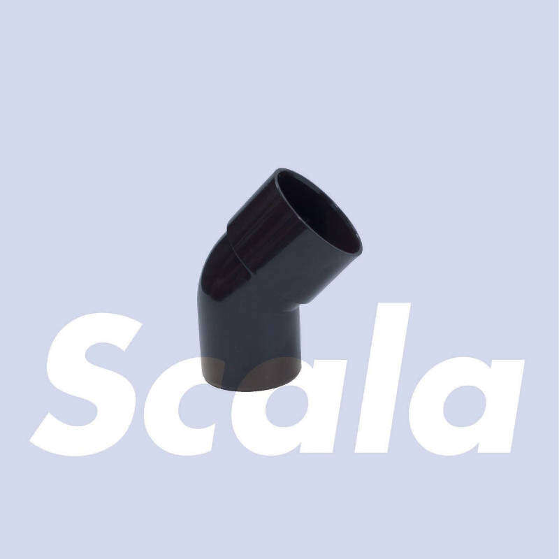 Image du produit Scala - Coude Pluvial pour Goutti&egrave;re 50 mm / 45&deg;- Brun