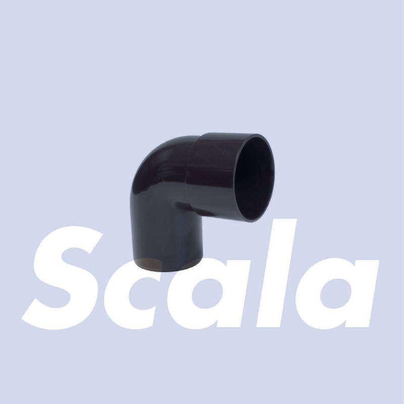 Image du produit Scala - Coude Pluvial pour Goutti&egrave;re 50 mm / 87&deg;- Brun