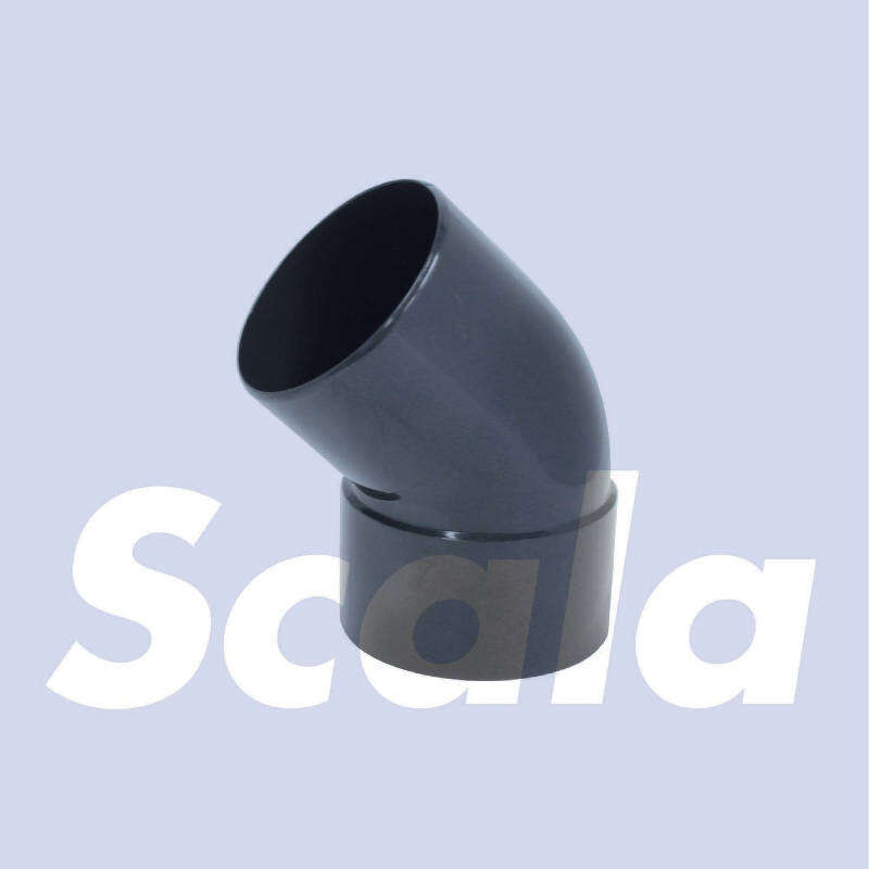 Image du produit Scala - Coude Pluvial pour Goutti&egrave;re 80 mm / 45&deg;- Anthracite