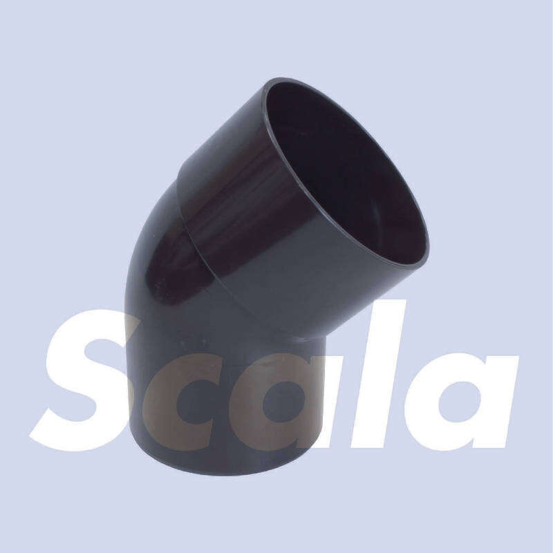 Image du produit Scala - Coude Pluvial pour Goutti&egrave;re 80 mm / 45&deg;- Brun