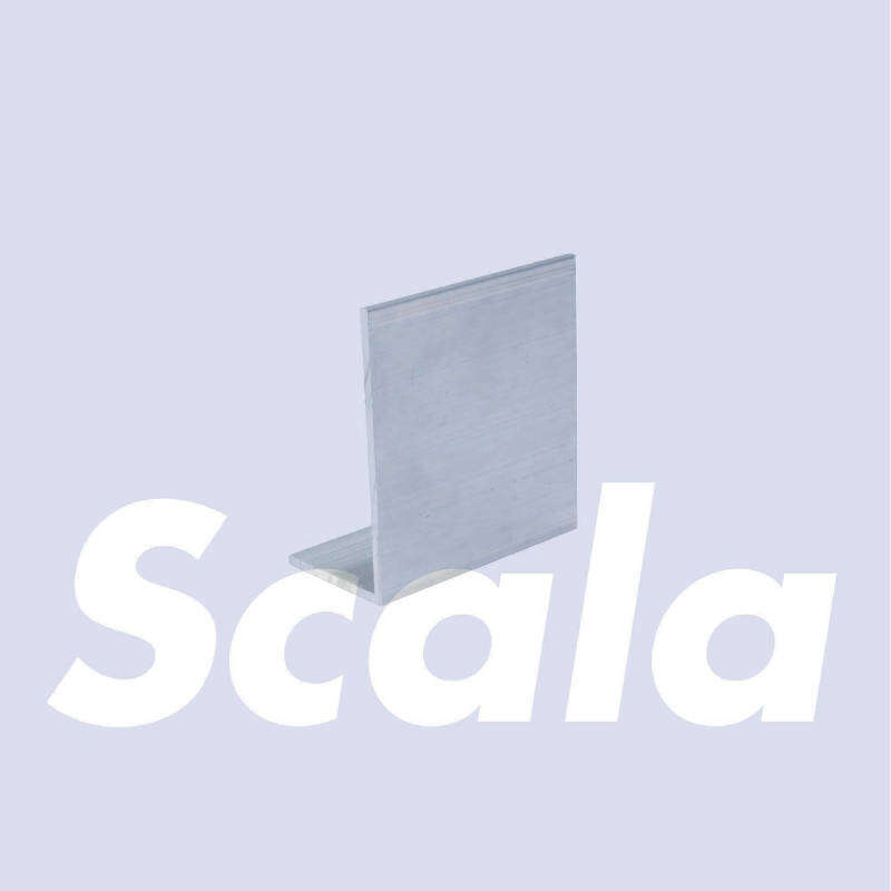 Image du produit Profil&eacute; en Alu pour Plaque en Polycarbonate - Arr&ecirc;t de plaque - 55 mm