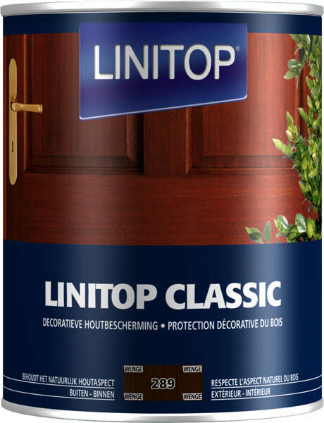 Image du produit Linitop&reg; Classic - Protection D&eacute;corative du Bois - (289) Wenge 0,5 L & 1 L