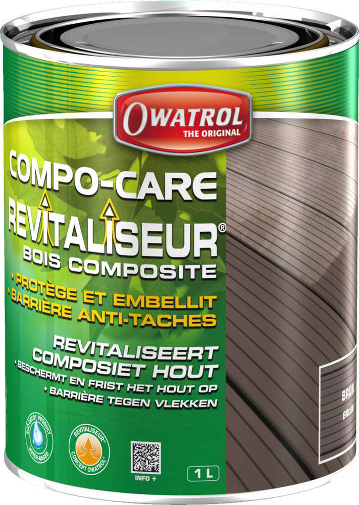 Image du produit Owatrol Compoxell&reg;- Raviveur Terrasse Composite - Brun (1 L)(s)