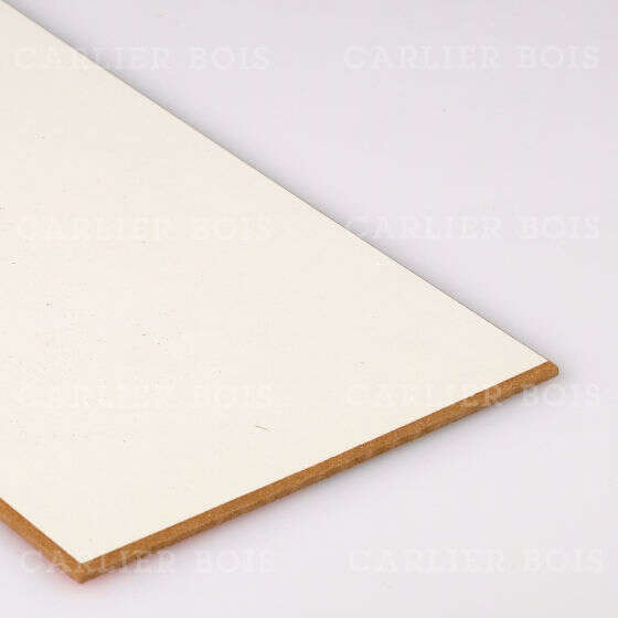 Image du produit MDF - (HDF) - Laqu&eacute; blanc (800 Kg/m&sup3;) - 3 mm - 244 x 122 cm