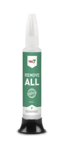 Image du produit TEC7 - Nettoyant salissures chimiques tenaces - Remove All (tube 50 ml)