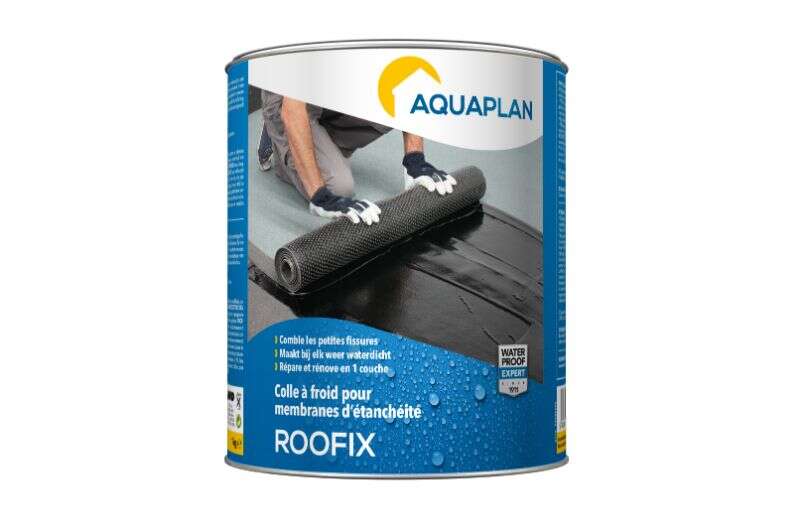 Image du produit Aquaplan - Roofix (Colle &agrave; froid pour membranes d'&eacute;tanch&eacute;it&eacute;) (1kg)