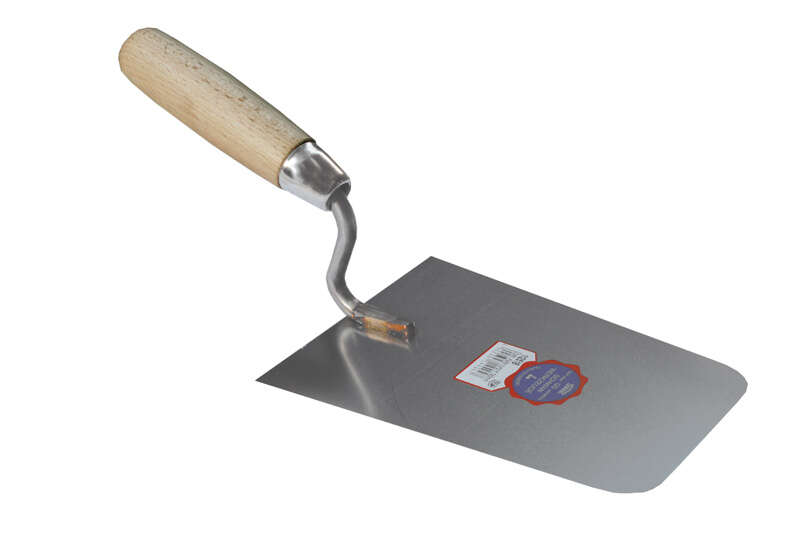 Image du produit Truelle de pl&acirc;trier arrondie 180x125x1,0 mm