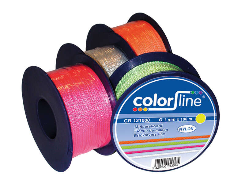 Image du produit FICELLE MACON FLUO PINK 1MMX100M