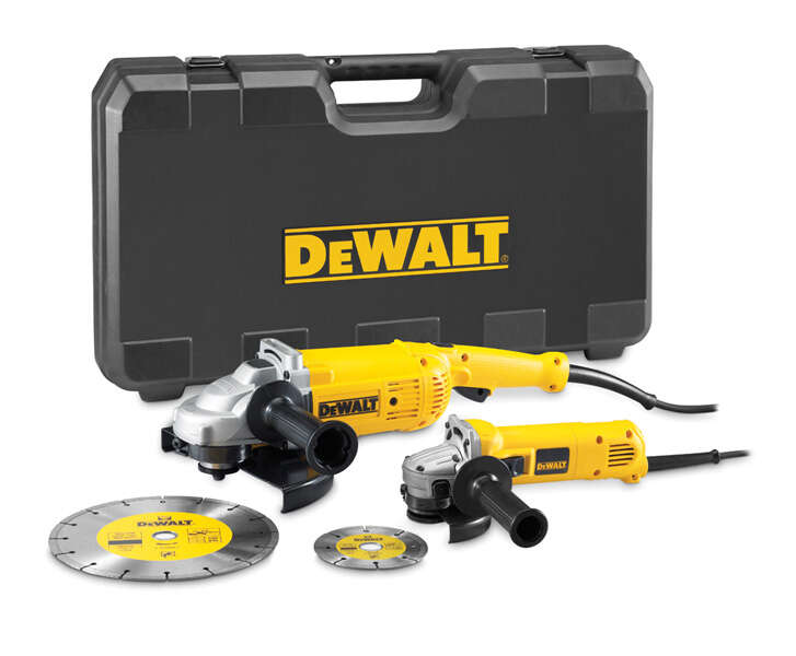 Image du produit Dewalt Meuleuse DWE492SDT( D28492+D28139+2 Disq Di(s)