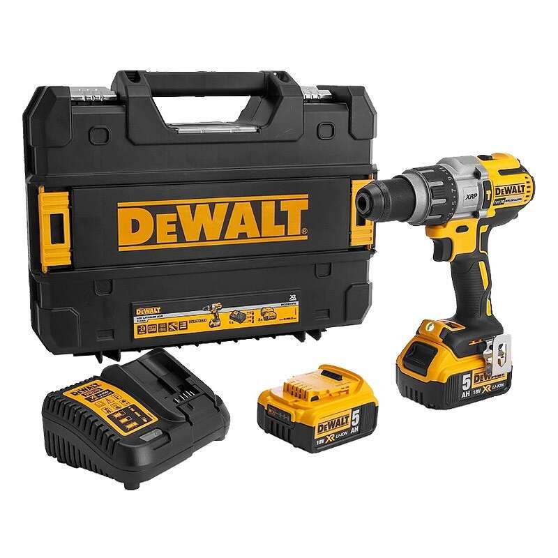 Image du produit Dewalt Perceuse-Visseuse 18v/2x5Ah /Li-Ion DCD996P2-QW