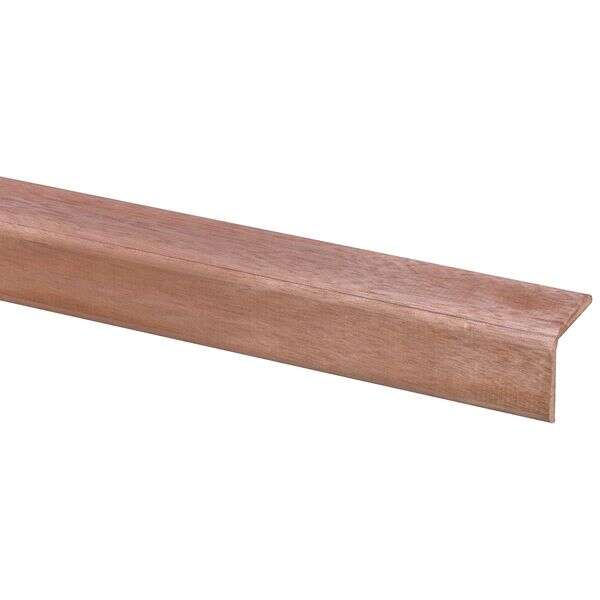 Image du produit Angle - Bois Dur Rouge - 13 x 13 mm &agrave; 34 x 34 mm