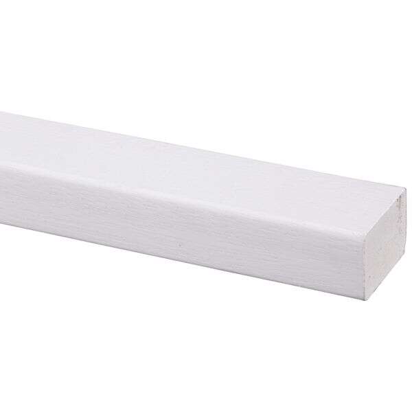 Image du produit Latte Bois Dur Pr&eacute;peint - 28 x 44 x 2100 mm