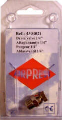 Image du produit AIRPRES 36303 ROBINET DE PURGE 1/4