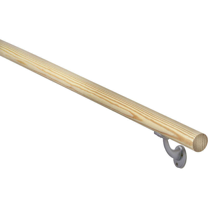 Image du produit Rampe d'Escalier - Rond &Oslash; 45 mm - Yellow Pine - LG ML