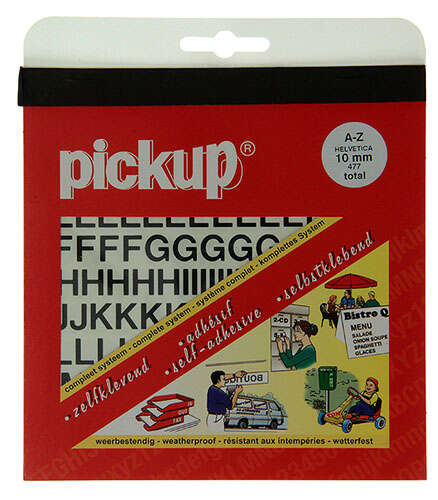 Image du produit ASSORTIMENT LETTRES HELVETICA NOIR 10mm