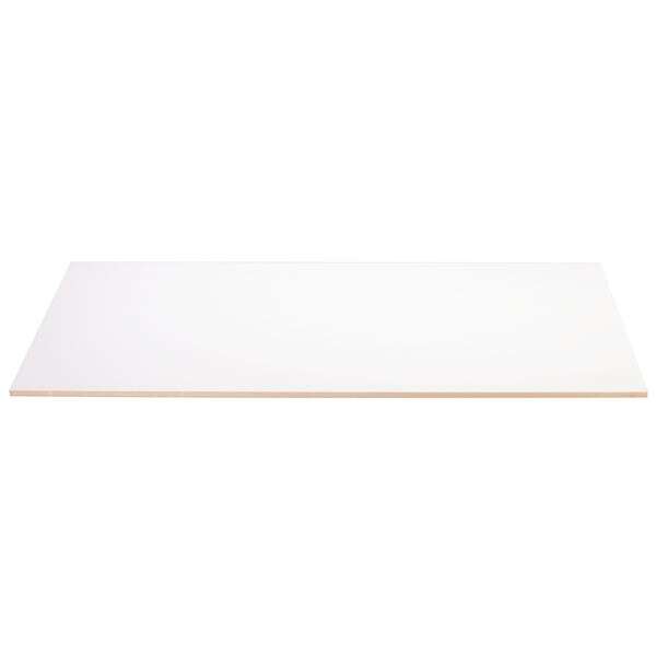 Image du produit MDF - Pr&eacute;peint Blanc (720 Kg/m&sup3;) - 122 x 61 cm - Epaisseur au choix
