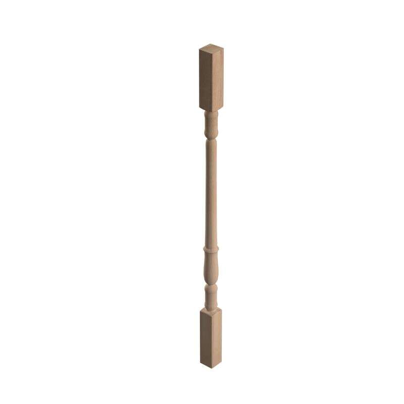 Image du produit Balustre / Fuseau Tourn&eacute;e (Garde-Corps / Escalier) BT1 SOGEM - Ch&ecirc;ne - 920 x 45 x 45 mm