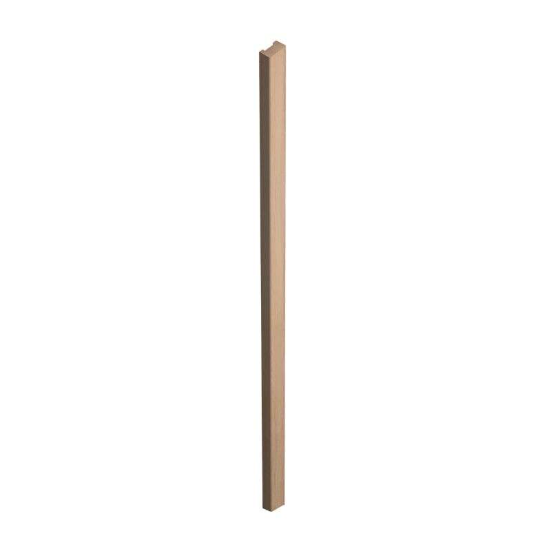 Image du produit Lisse basse (Garde-Corps / Escalier) LB1 SOGEM - Ch&ecirc;ne - 38 x 50 x 2000 & 3000 mm