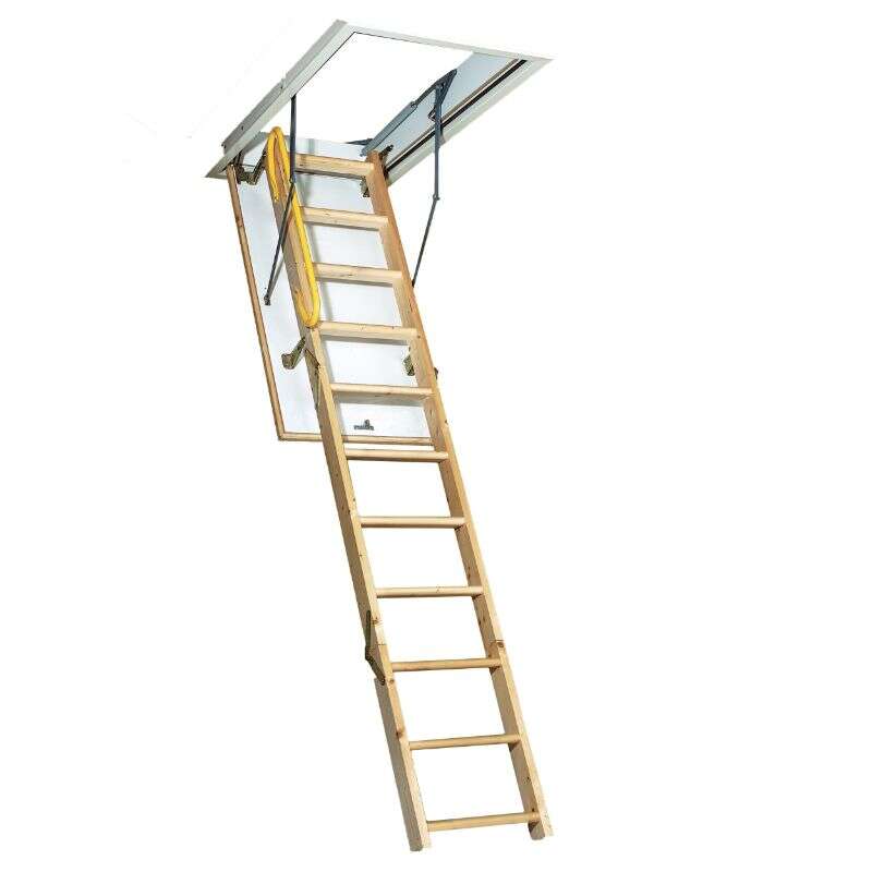 Image du produit SOGEM - Escalier escamotable en Sapin, en 3 parties - Mod&egrave;le 'Ecotop'