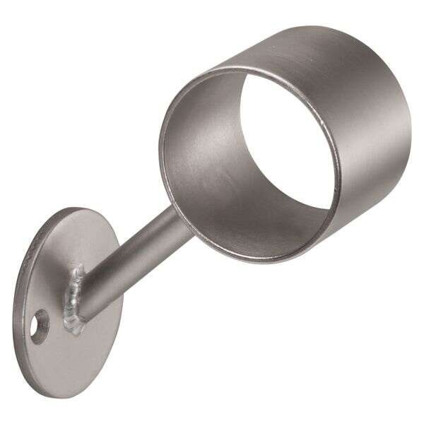 Image du produit Support Appui Rampe / Main courante - Rotterdam - Inox (2 pi&egrave;ces) - &Oslash; 45 mm