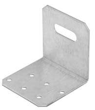 Image du produit Equerre d'assemblage - Ajustable (boutonni&egrave;re) - Zingu&eacute; - 60 x 60 x 60 x 2 mm
