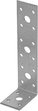 Image du produit Equerre d'assemblage - Mod&egrave;le Lourd - Zingu&eacute; - 150 x 50 x 35 x 2,5 mm